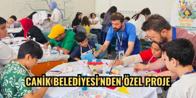 Canik Belediyesi'nden özel proje