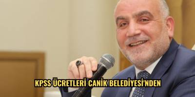 KPSS ücretleri Canik Belediyesi'nden