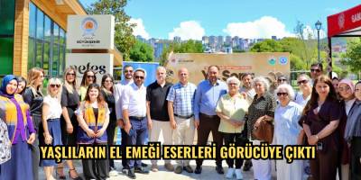 Yaşlıların El Emeği Eserleri Görücüye Çıktı