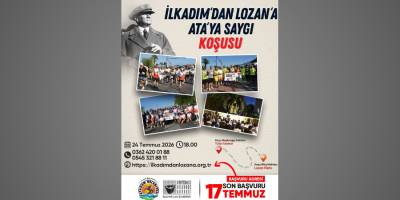 İlkadım’dan Lozan’a Ata’ya Saygı Koşusu ile tarihi gurur tekrar yaşanacak