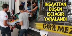 Samsun’da inşaattan düşen işçi ağır yaralandı