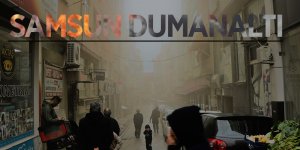 Samsun'da baca yangını korkuttu