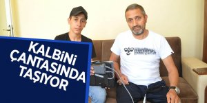 Kalbini çantasında taşıyor