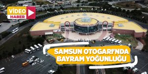 Samsun Otogarı'nda bayram yoğunluğu