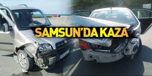 Samsun'da kaza: 1 yaralı