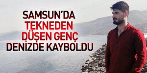 Samsun Alaçam'da tekneden düşen Emrah Danacı denizde kayboldu 