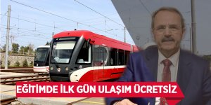 Eğitimde ilk gün ulaşım ücretsiz