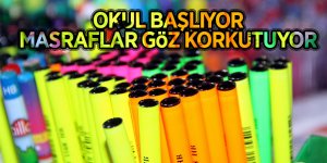Okul başlıyor, masraflar göz korkutuyor