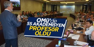 OMÜ’de 55 akademisyen profesör oldu
