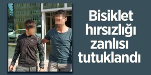 Bisiklet hırsızlığı zanlısı tutuklandı 