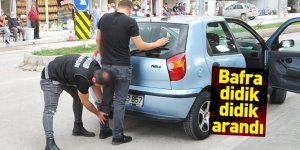 Bafra didik didik arandı