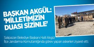 Başkan Akgül: "Milletimizin Duası Sizinle"