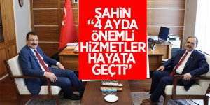 Başkan Zihni Şahin: “4 ayda önemli hizmetler hayata geçti” 