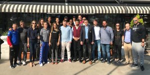 Canik Belediyespor kaynaşma yemeğinde buluştu