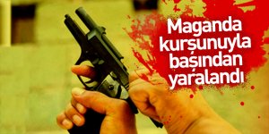 Düğünde, maganda kurşunuyla başından yaralandı