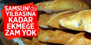 Samsun'da yılbaşına kadar ekmeğe zam yok 