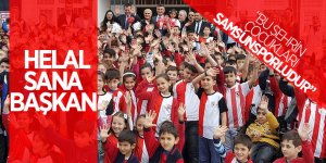 Karayılmaz: “Bu şehrin çocukları Samsunsporludur” 