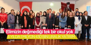 4 yılda 1 milyon 430 bin liralık yatırım