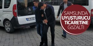 Samsun’da uyuşturucu ticaretine gözaltı 