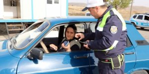 65 yaşındaki kadın sürücü, erkek şoförlere taş çıkartıyor