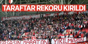 Taraftar rekoru kırıldı 