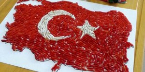 Öğrenciler 'Makarna boyama etkinliği'nde buluştular