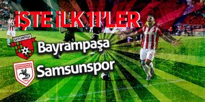 Bayrampaşa – Samsunspor karşılaşması ilk 11’leri