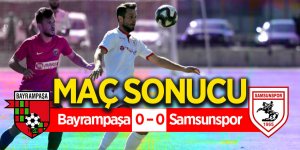 Maç sonucu, Bayrampaşa 0 – 0 Samsunspor