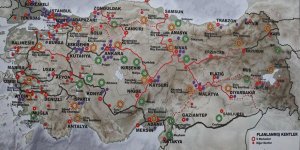 Pembe Köşk'te sergilenen 'Cumhuriyet haritası' göz kamaştırıyor!