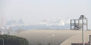 Samsun güne yoğun sisle uyandı