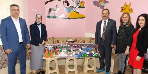 Başkan Şahin minik öğrencileri tebrik etti