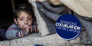 Afrin’deki çocuklar için Hayır Çarşısı