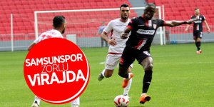 Samsunspor zorlu virajda