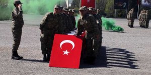 Acemi askerler yemin etti