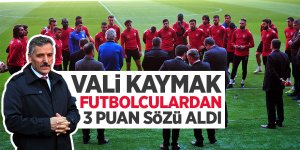 Kaymak, Samsunsporlu futbolculardan 3 puan sözü aldı