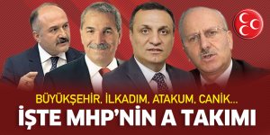 Büyükşehir, İlkadım, Atakum, Canik... İŞTE MHP'NİN A TAKIMI